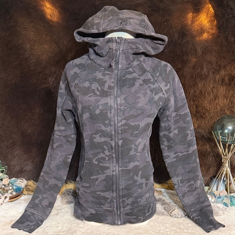 Women's Camouflage Hooded Jacket 6 (3950)